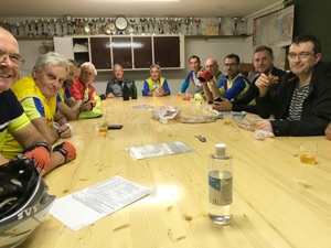 Après l’effort, les crêpes - merci Marc !